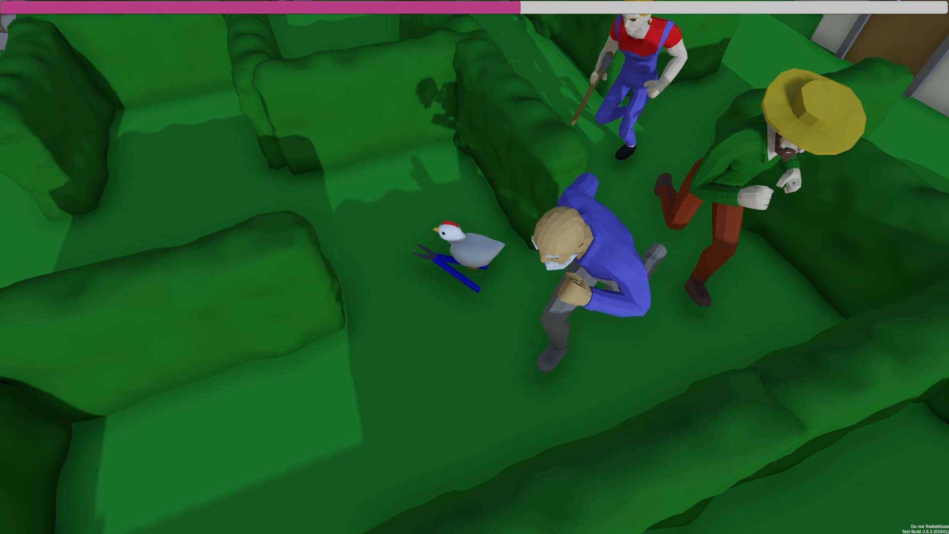 the application in action